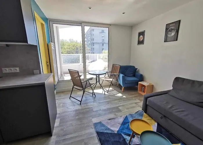 Appartement Parc Pompidou Avec Terrasse Et Parking
